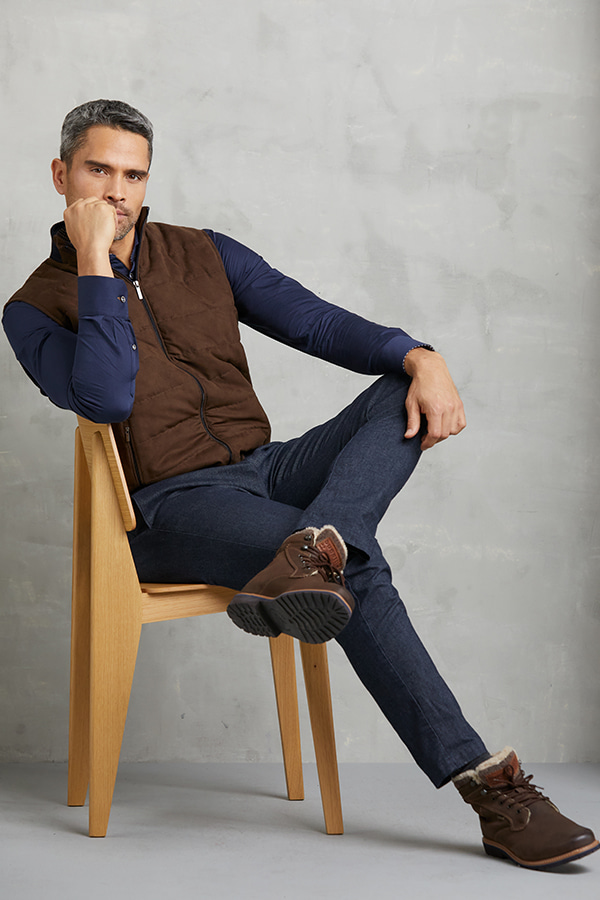 MENS CARDIGAN BUGATTI - 80 BEIGE